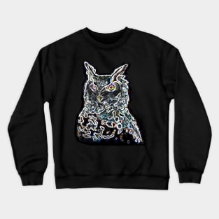 Owl Electric Silhouette 02 Crewneck Sweatshirt